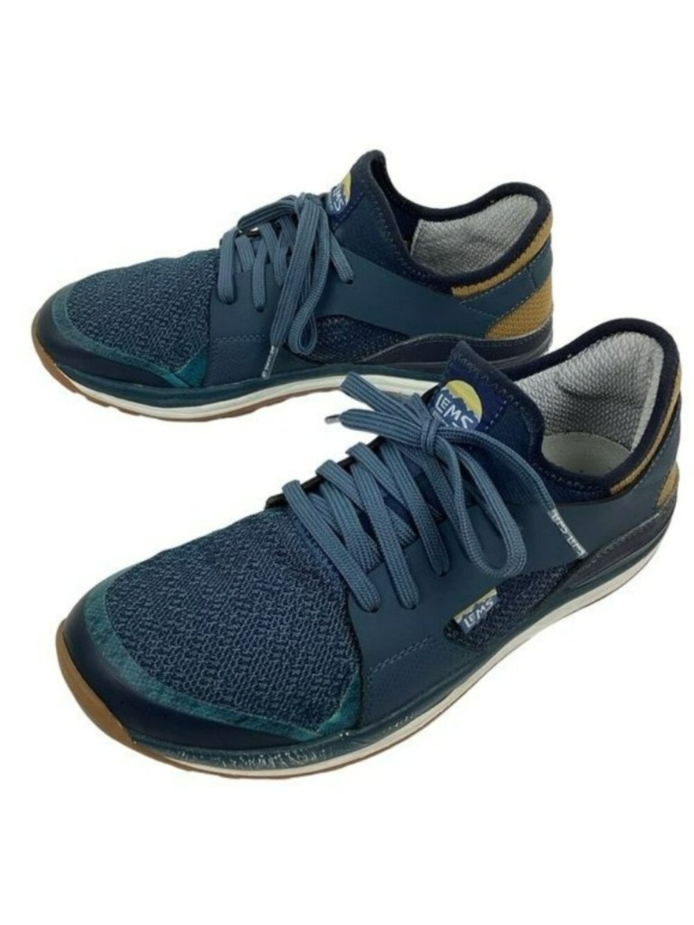 LEMS Mesa Coastal Blue LaceUp Trail Sneakers Mens 9.5 D